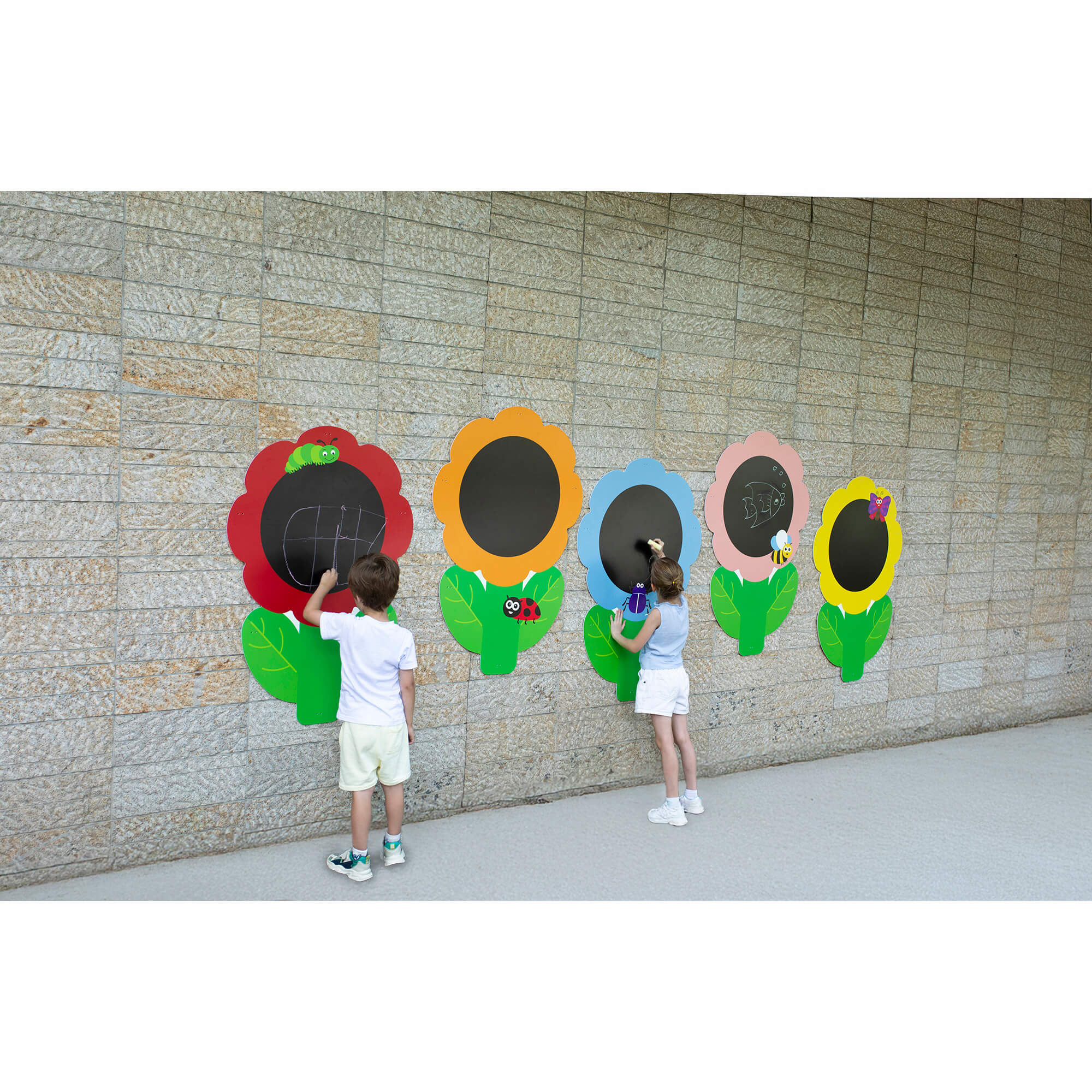 FLOWERS CHALKBAORDS - 3MM / SET OF 5