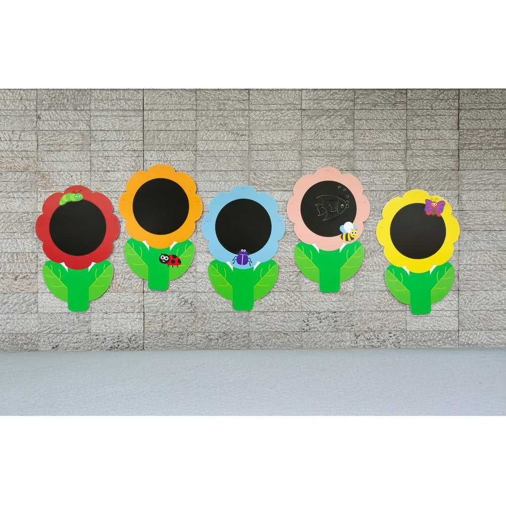 FLOWERS CHALKBAORDS - 3MM / SET OF 5