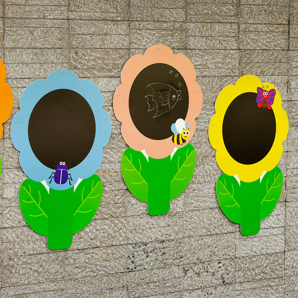 FLOWERS CHALKBAORDS - 3MM / SET OF 5