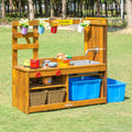OUTDOOR KITCHEN WITH PUMP