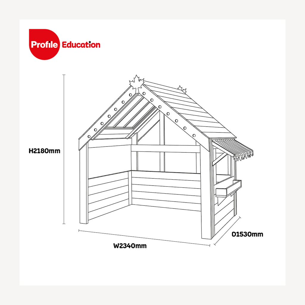 OUTDOOR PLAYHOUSE