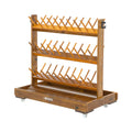 Outdoor mobile welly/shoe rack