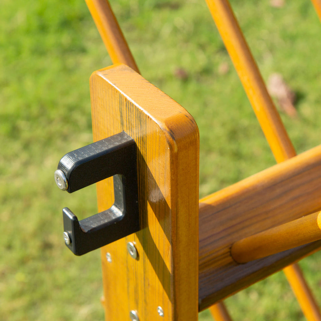 Outdoor mobile welly/shoe rack