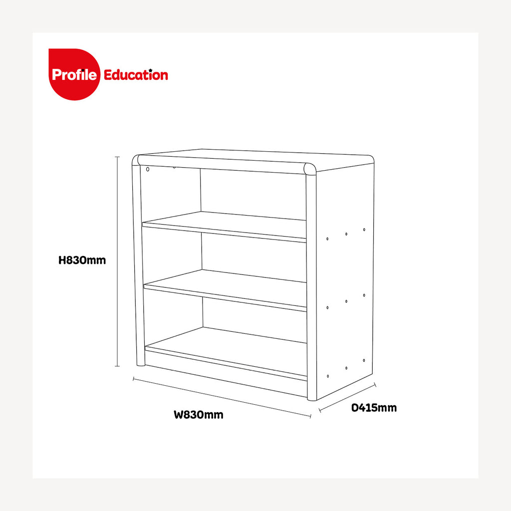 ELEGANT 3 SHELF CABINET