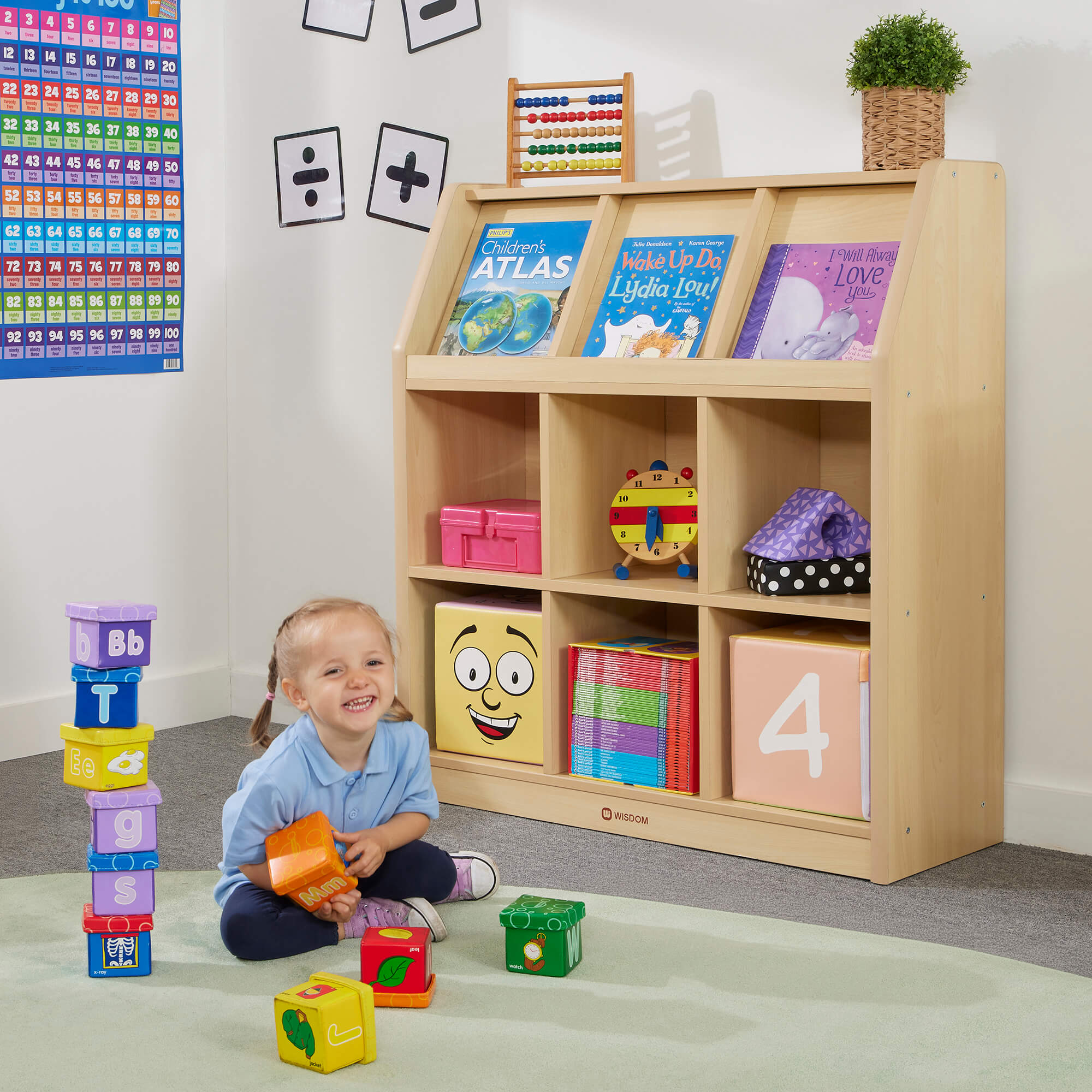 ELEGANT BOOKCASE & DISPLAY UNIT