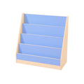 Blue/Maple 4 Tier Book Display