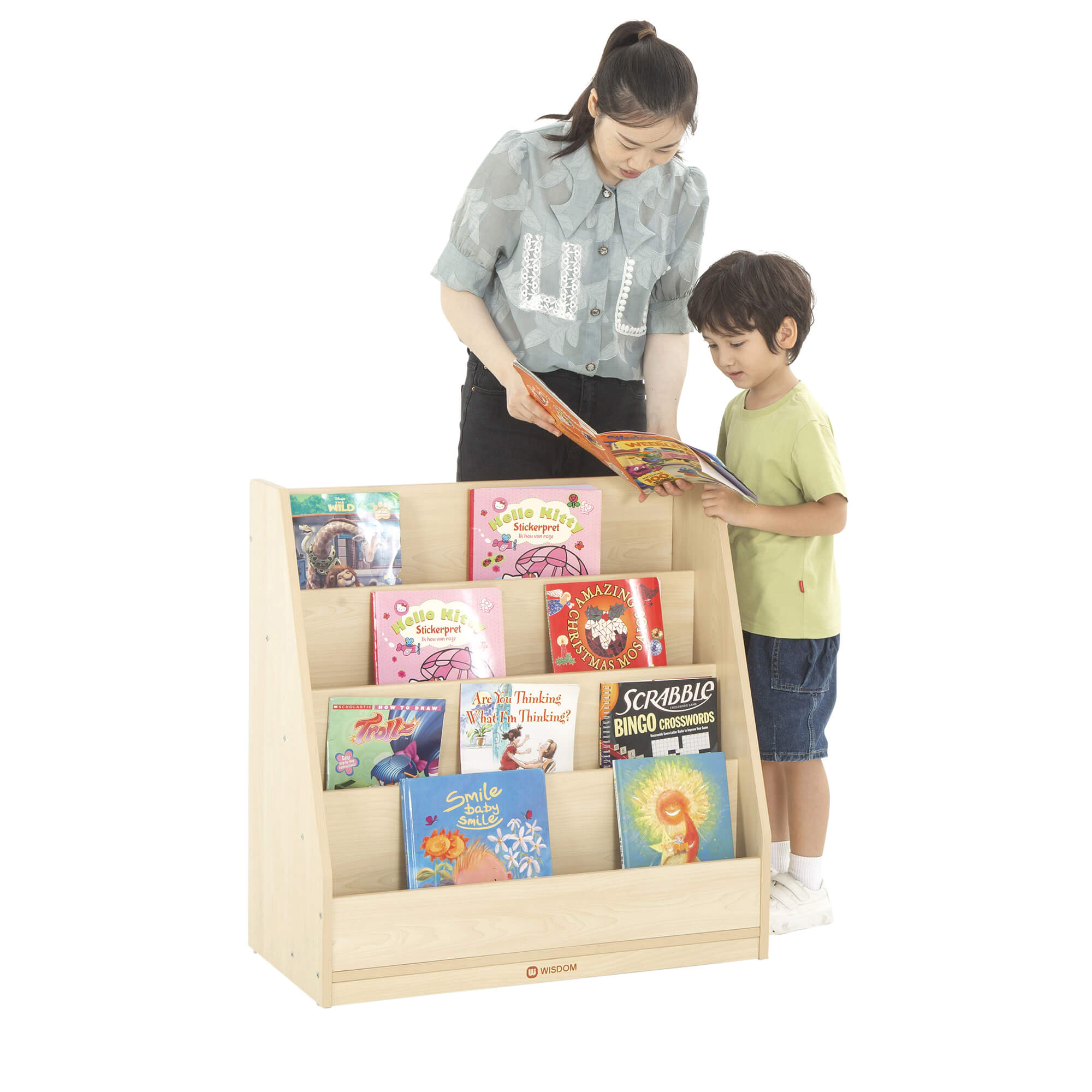 Basic book display unit