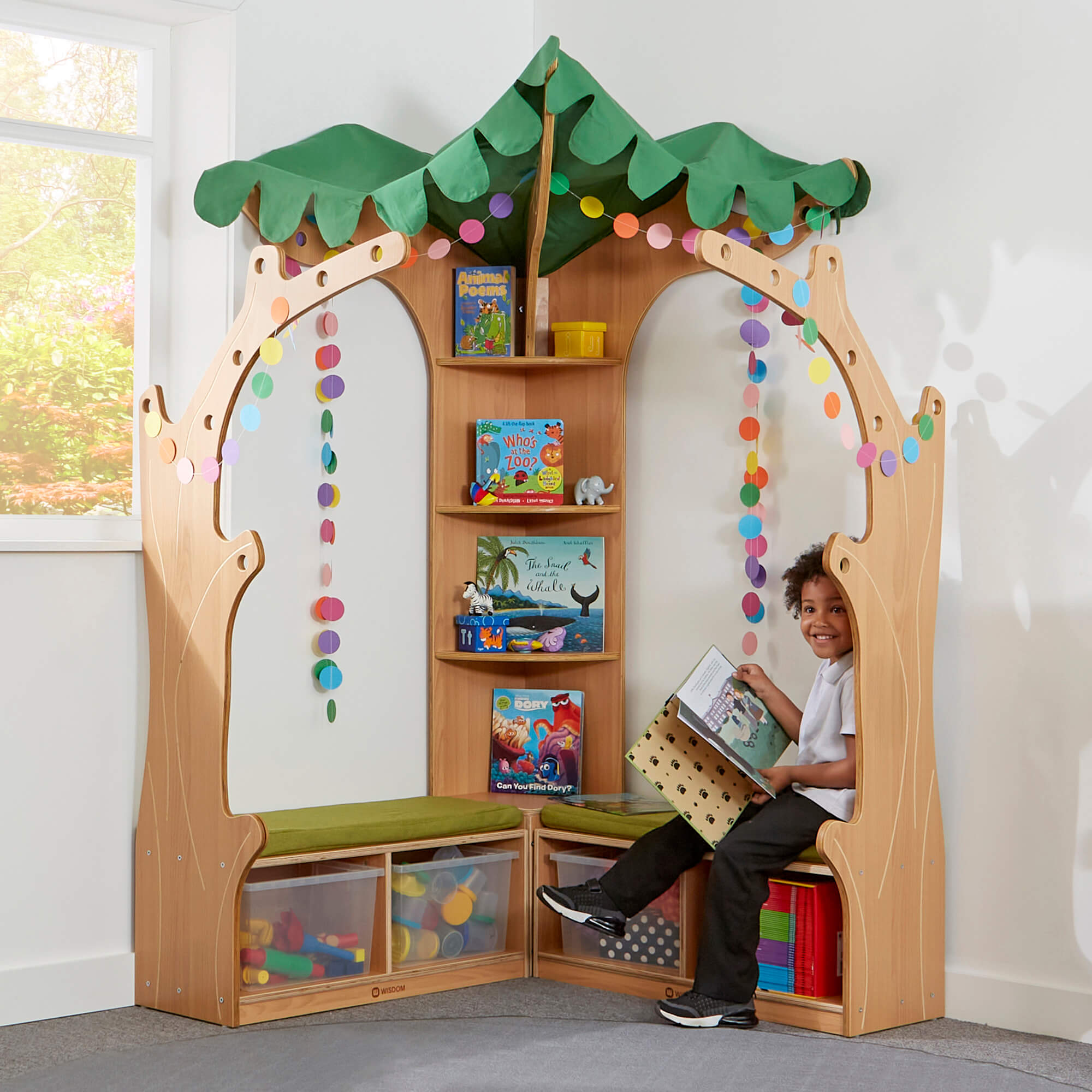 Tree House Library Corner