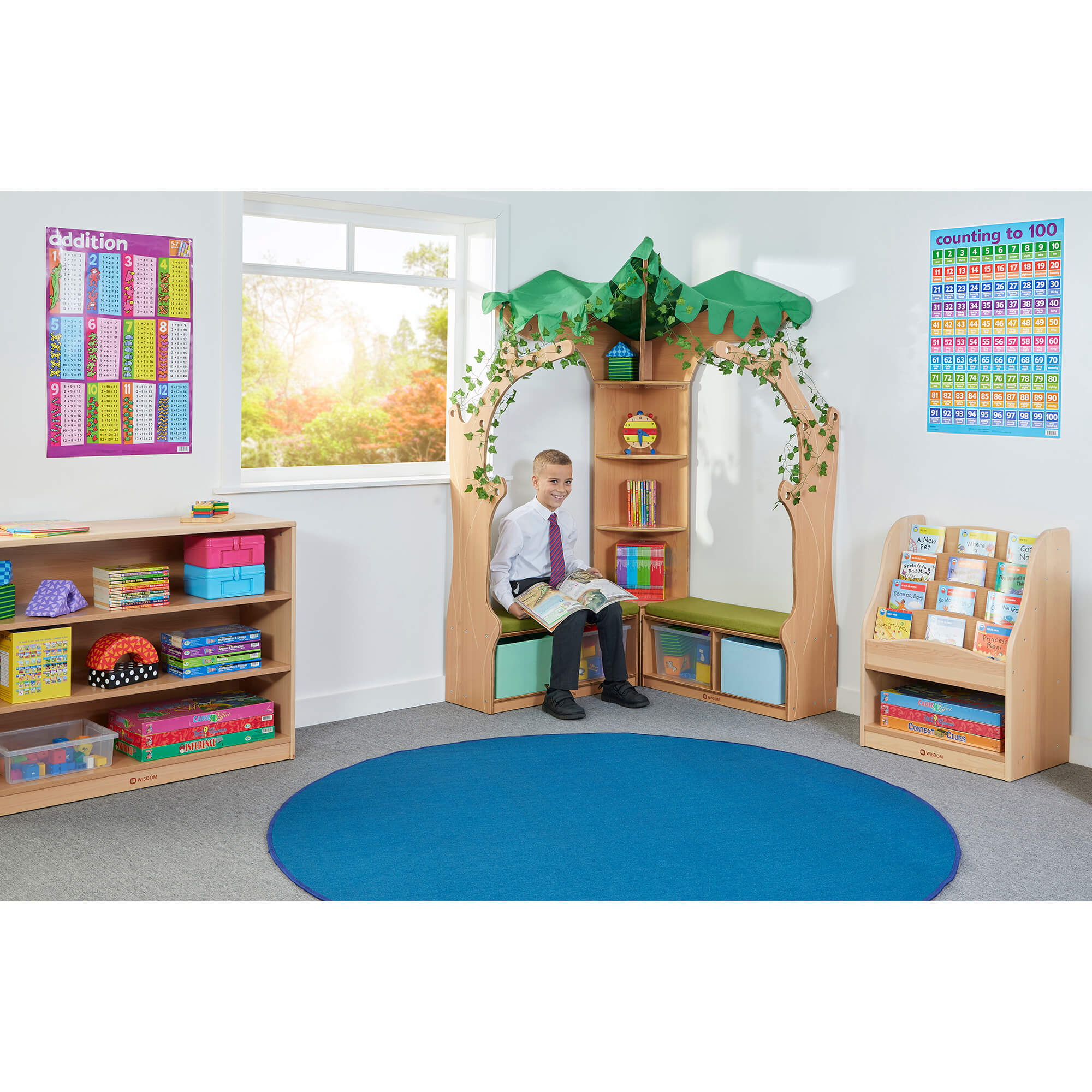 Tree House Library Corner