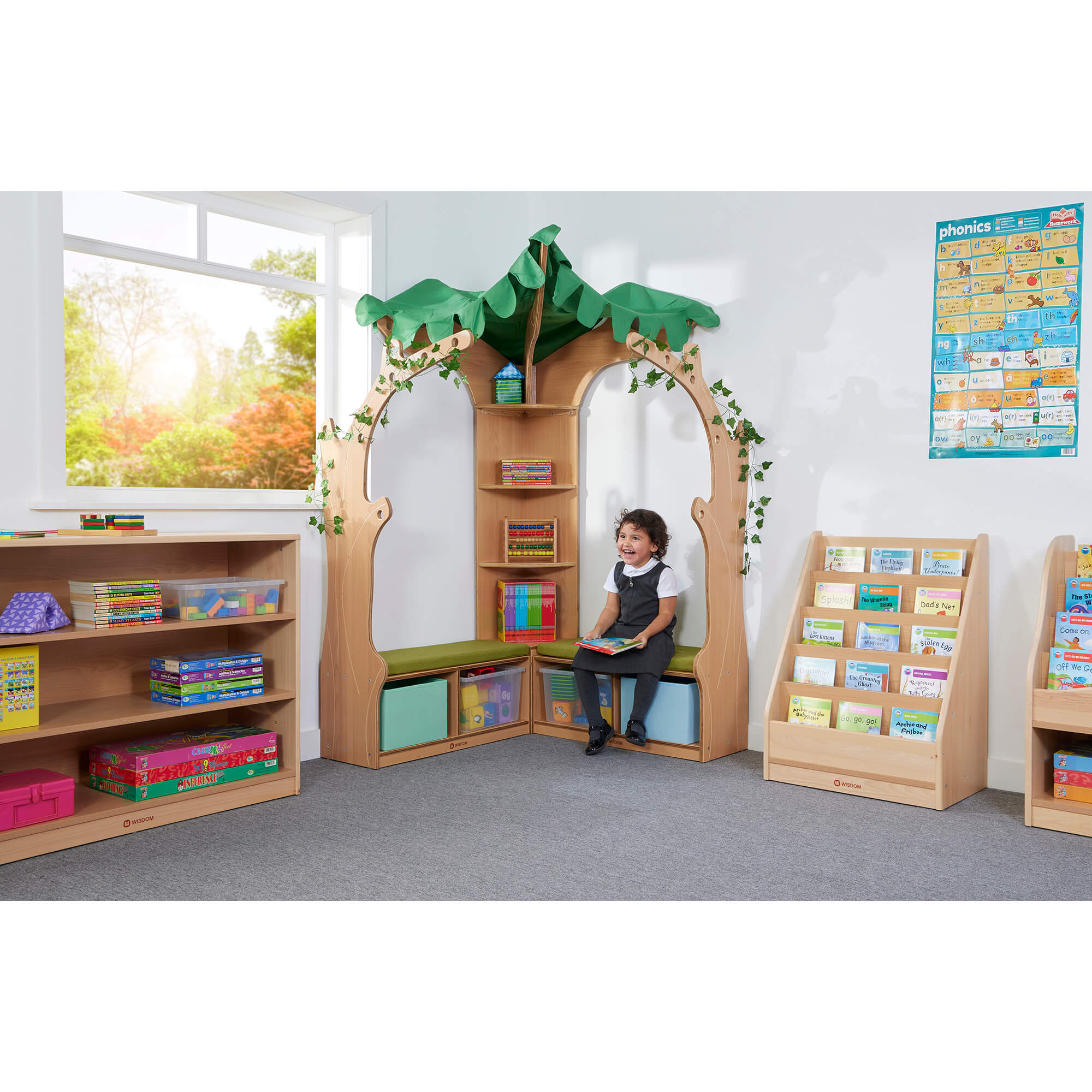 Tree House Library Corner