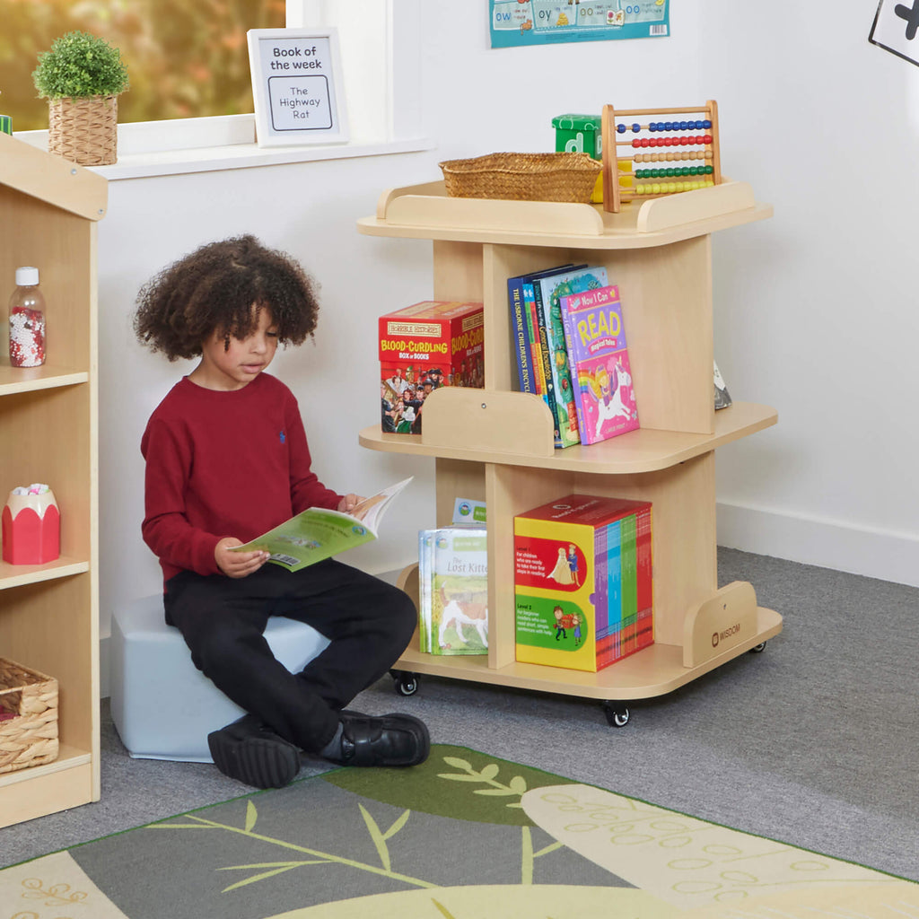 Mobile 4-way Book Stand