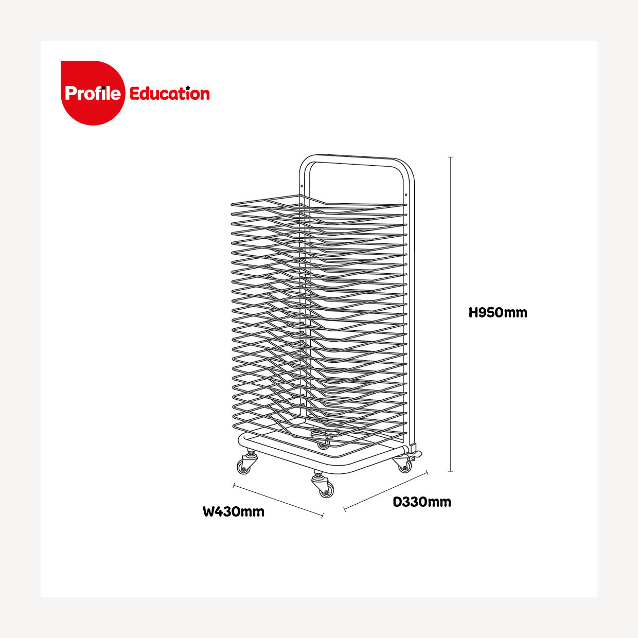 MOBILE PORTABLE DRYING RACK