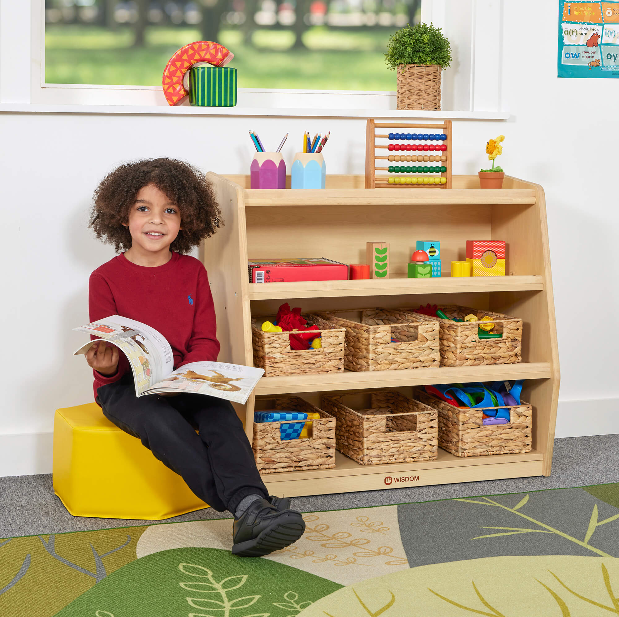 Little Venice 3 Shelf Cabinet