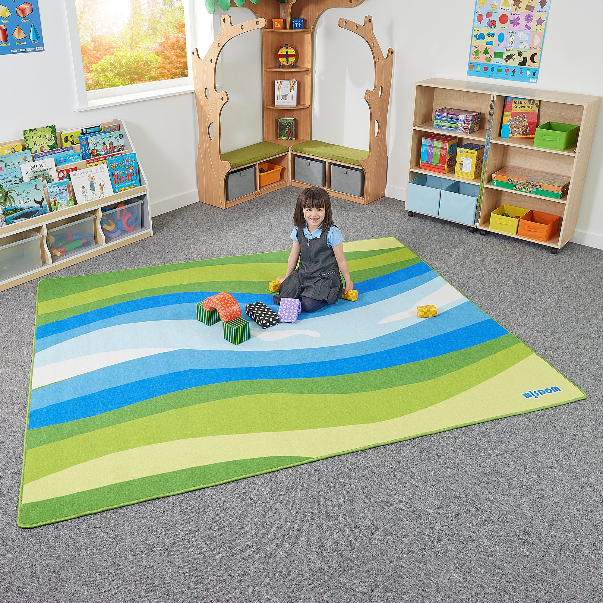RIVER RUG - 2400 x 2000mm