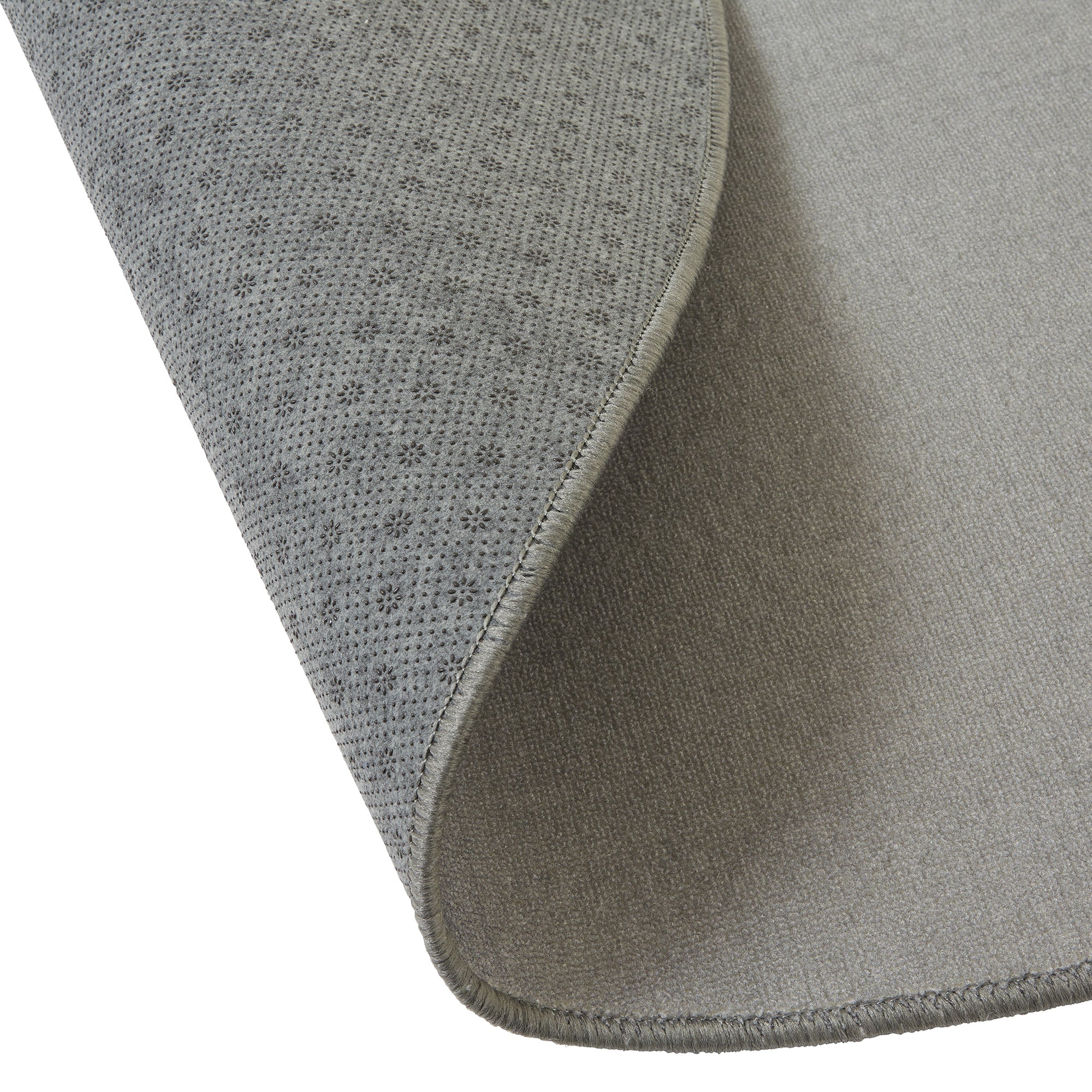 Round carpet - grey