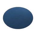 Round carpet - blue