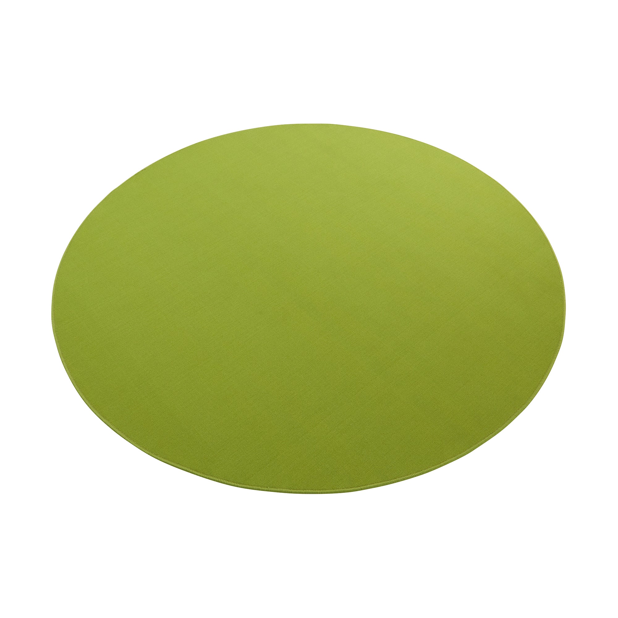 Round carpet - green
