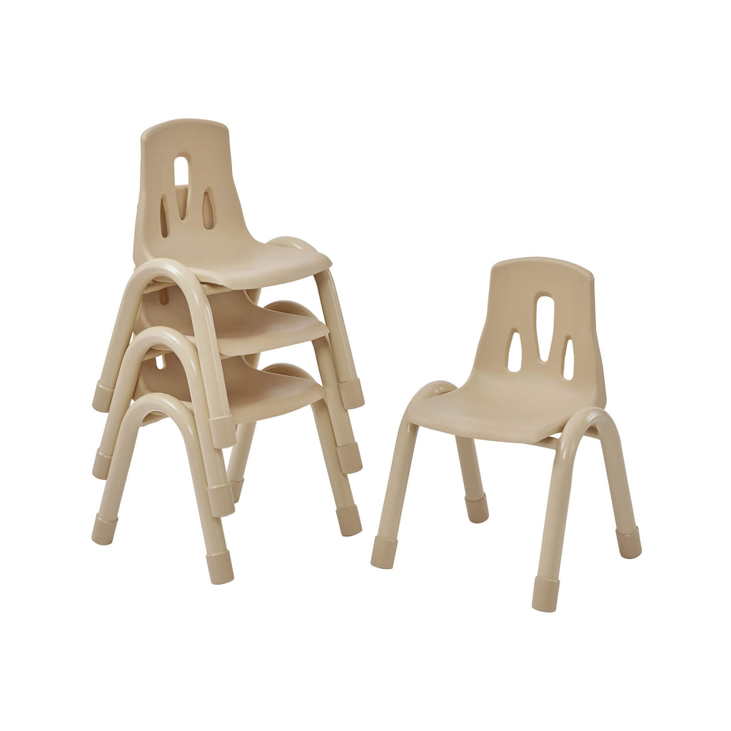 Height Adjus RecTable (800 x 600mm)with 4 chairs - 310mm