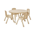 Height Adjust RouTable (800mm)with 4 chairs - 310mm