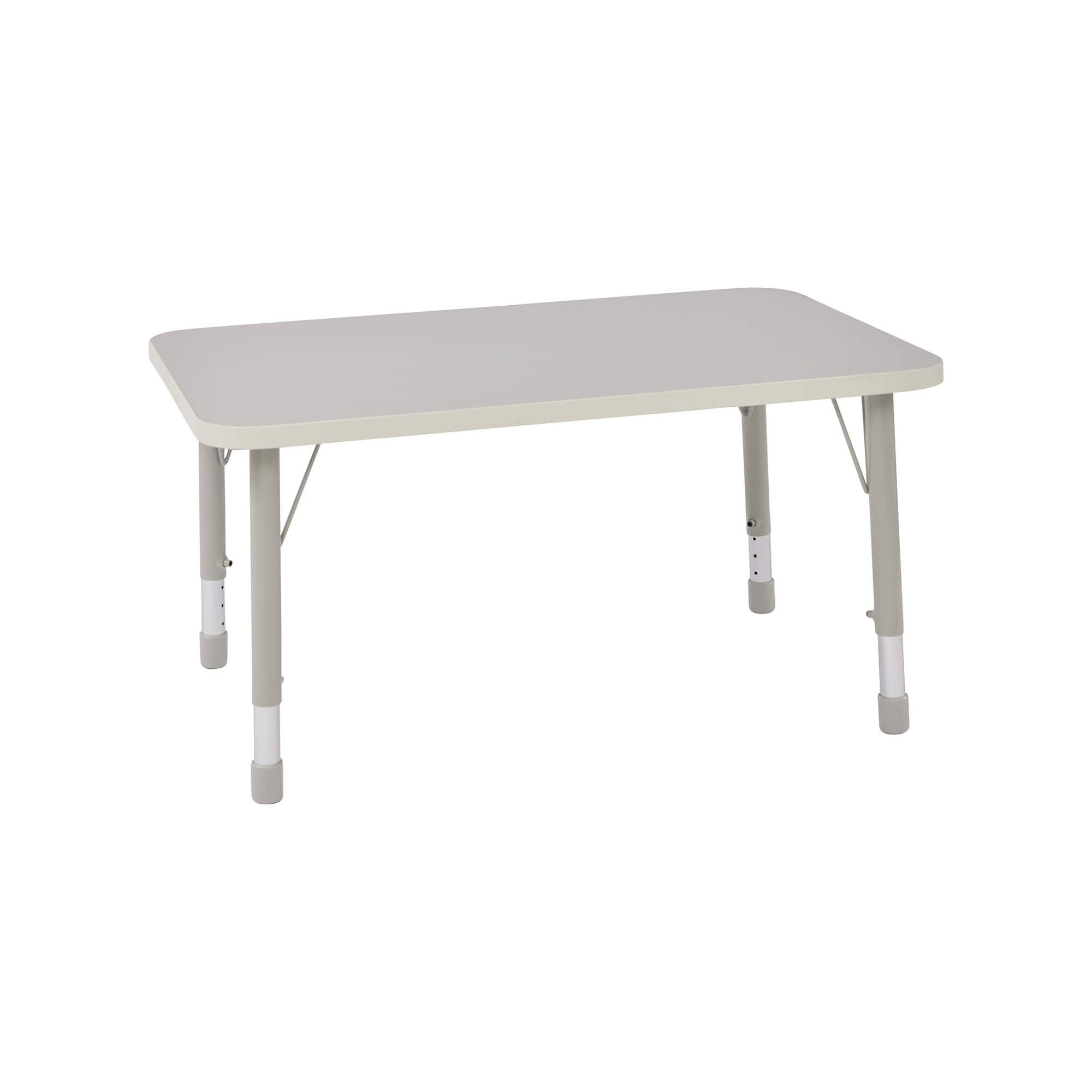 THRIFTY REC TABLE TOP 90X60 WITH HEIGHTADU LEGS-4PERSONS