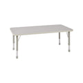 THRIFTY REC TABLE TOP 120X60 WITH HEIGHTADU LEGS -6PERSONS