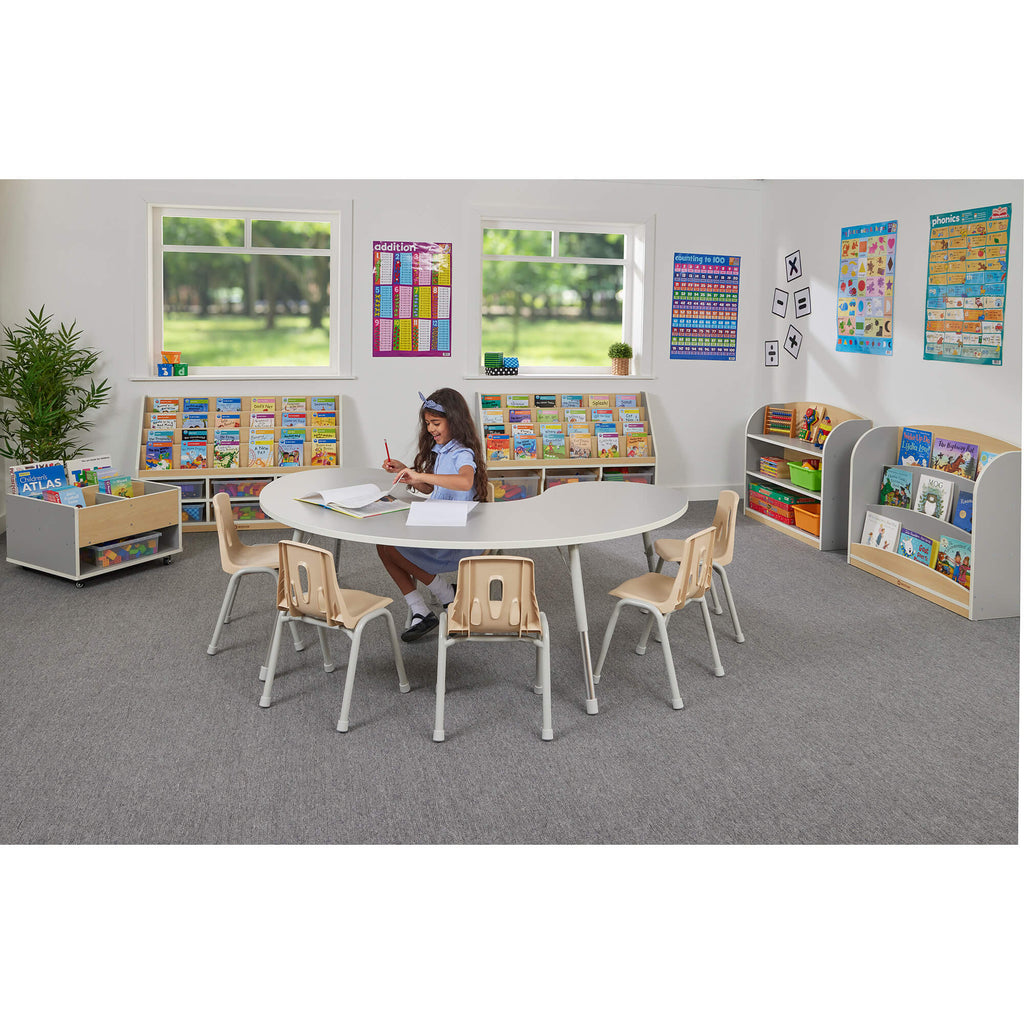 THRIFTY GROUP TABLE TOP 180 WITH HEIGHTADJ LEGS