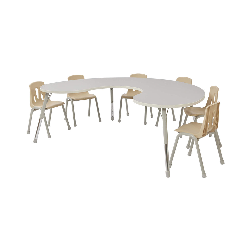 THRIFTY GROUP TABLE TOP 180 WITH HEIGHTADJ LEGS