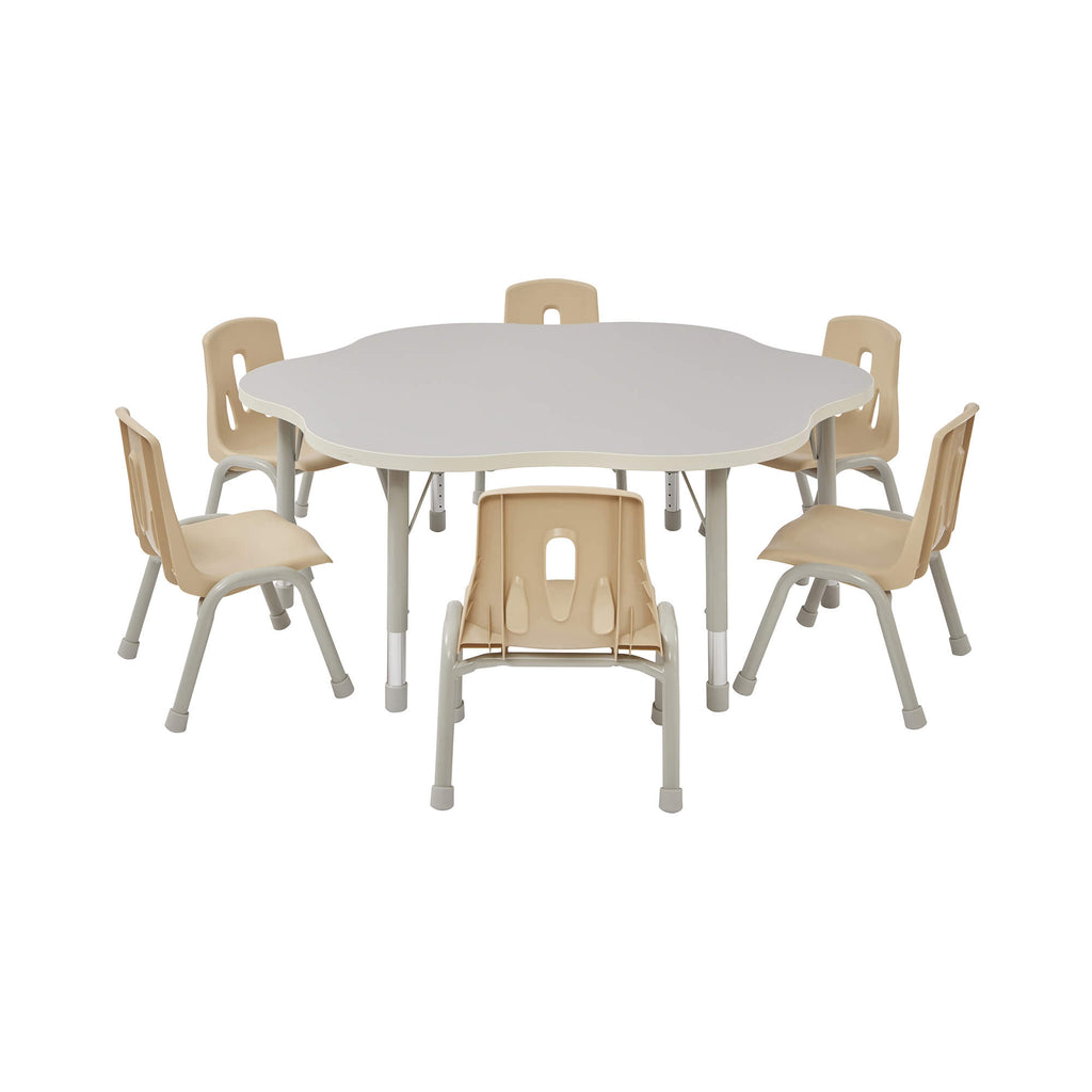 THRIFTY FLOWER TABLE TOP120 WITH HEIGHTADJ LEGS
