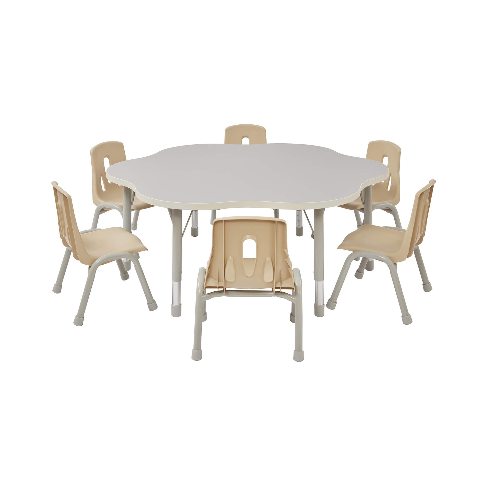 THRIFTY FLOWER TABLE TOP120 WITH HEIGHTADJ LEGS
