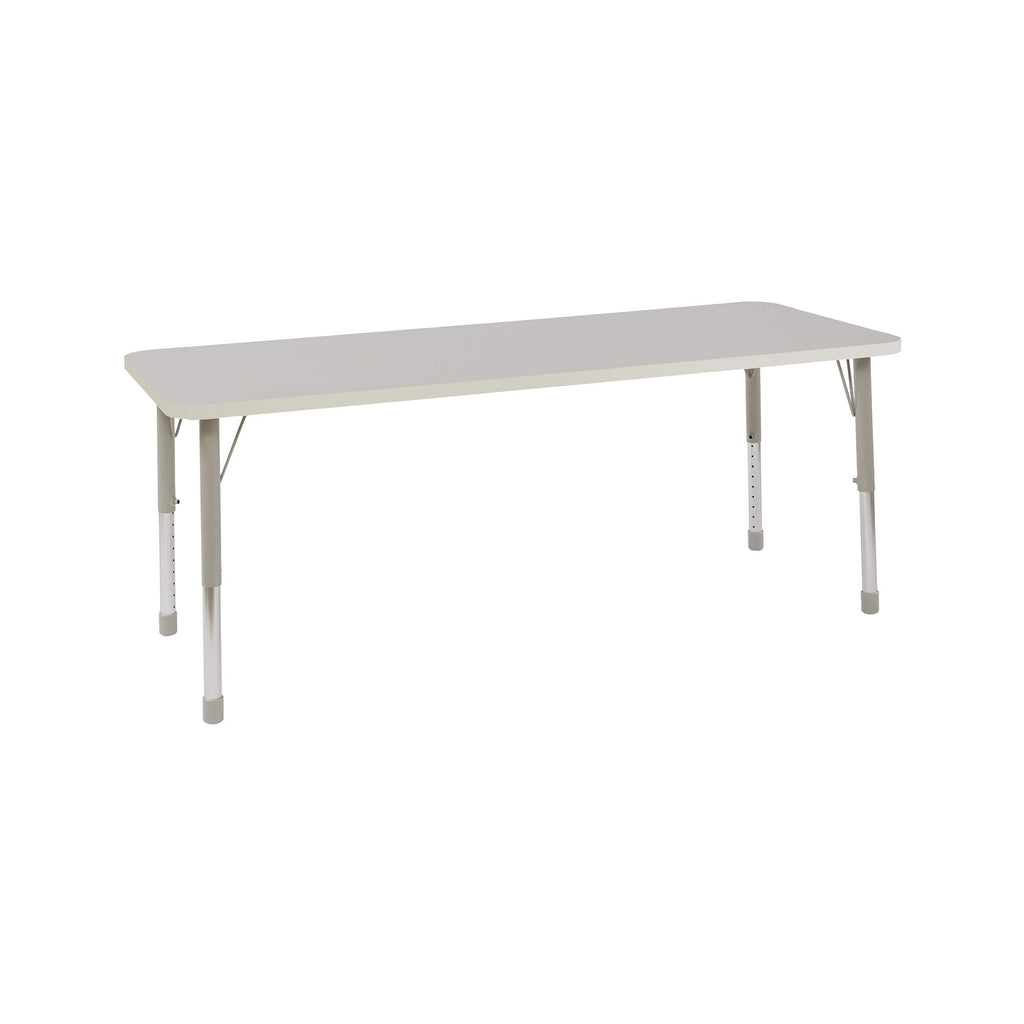THRIFTY REC TABLE TOP150X60 WITH HEIGHTADJ LEGS-8PERSONS
