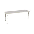 THRIFTY REC TABLE TOP150X60 WITH HEIGHTADJ LEGS-8PERSONS