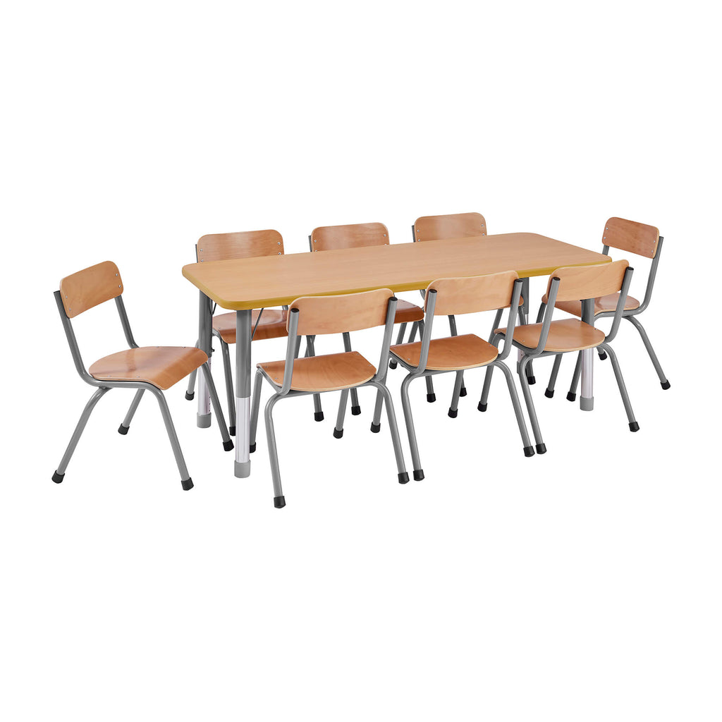 Milan Rectangular Tables (1200X600MM) - Blue