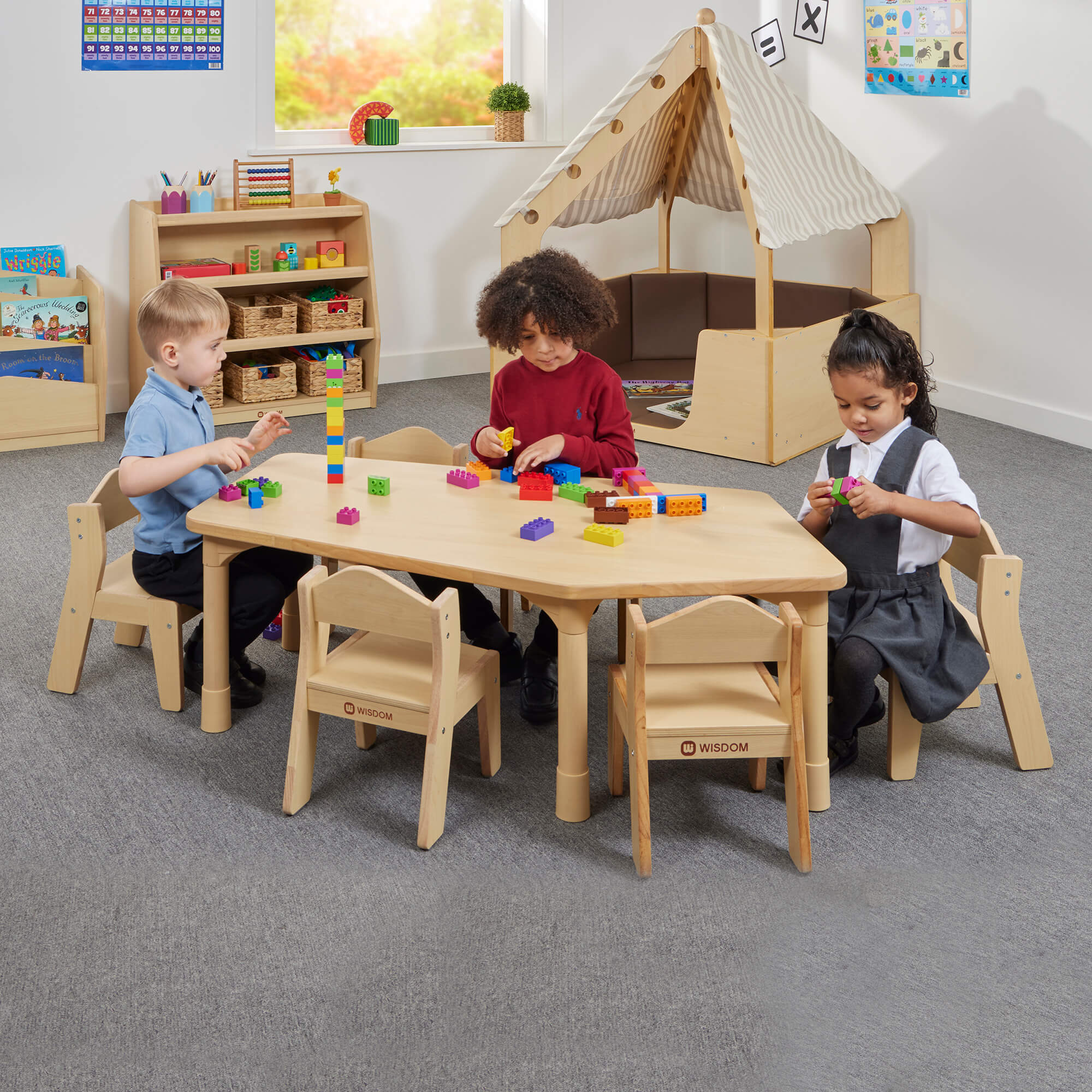 Little Venice Wooden Chair 210mm (pk2)