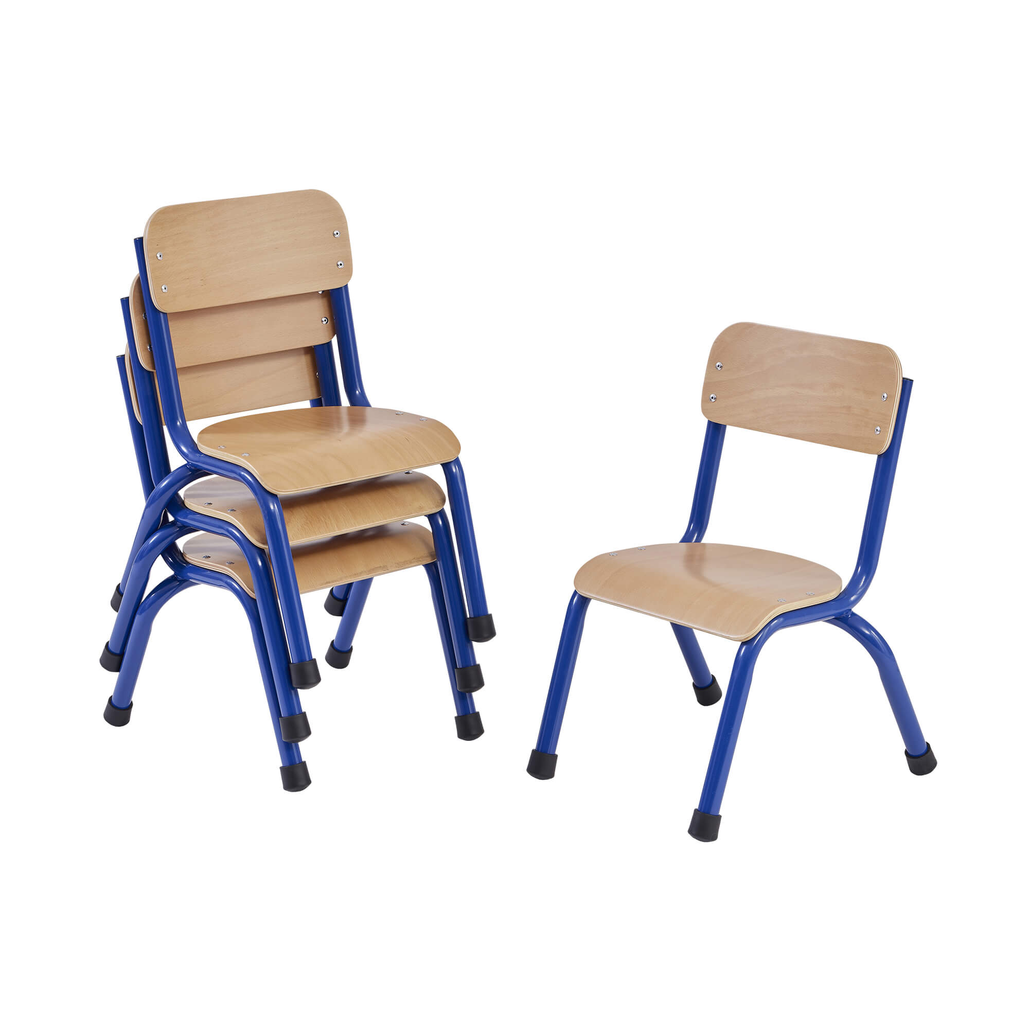 MILAN CHAIR 26CM - BLUE (PK OF 4)