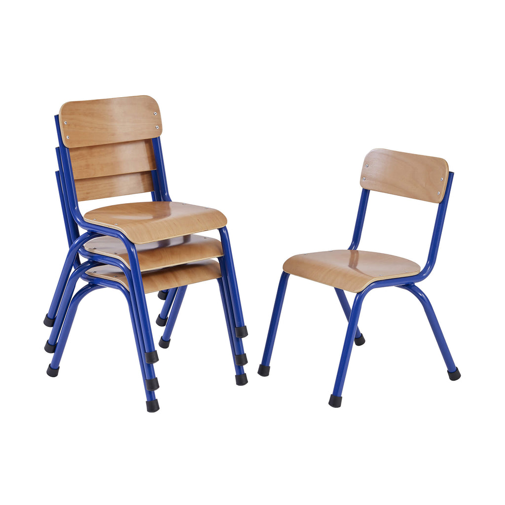 MILAN CHAIR 35CM - BLUE (PK OF 4)