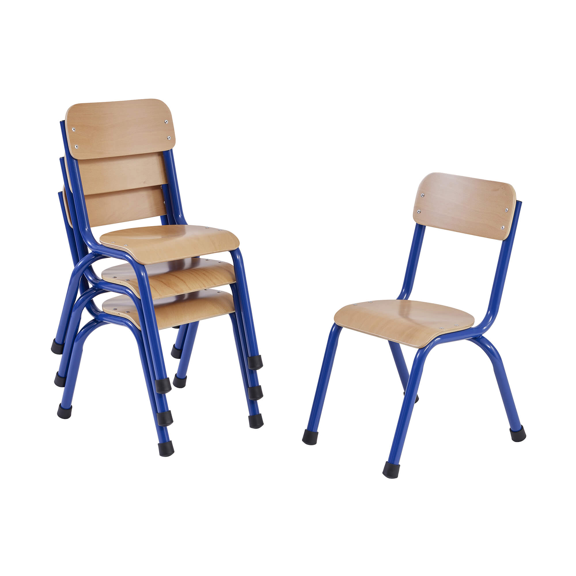 MILAN CHAIR 31CM - BLUE (PK OF 4)