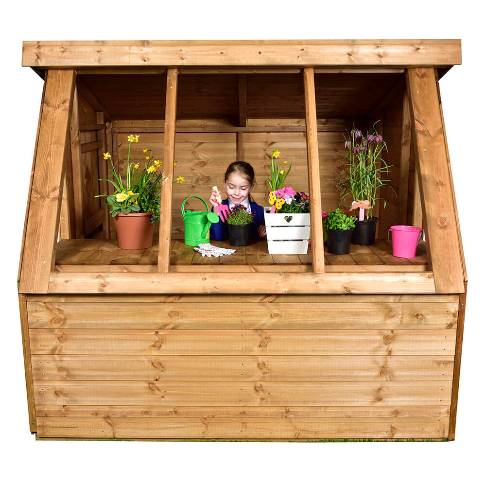 CHILDRENS POTTING SHED - INSTALLATION