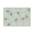 ABSTRACT LEAF RUG