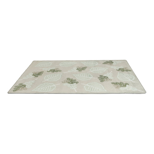 ABSTRACT LEAF RUG