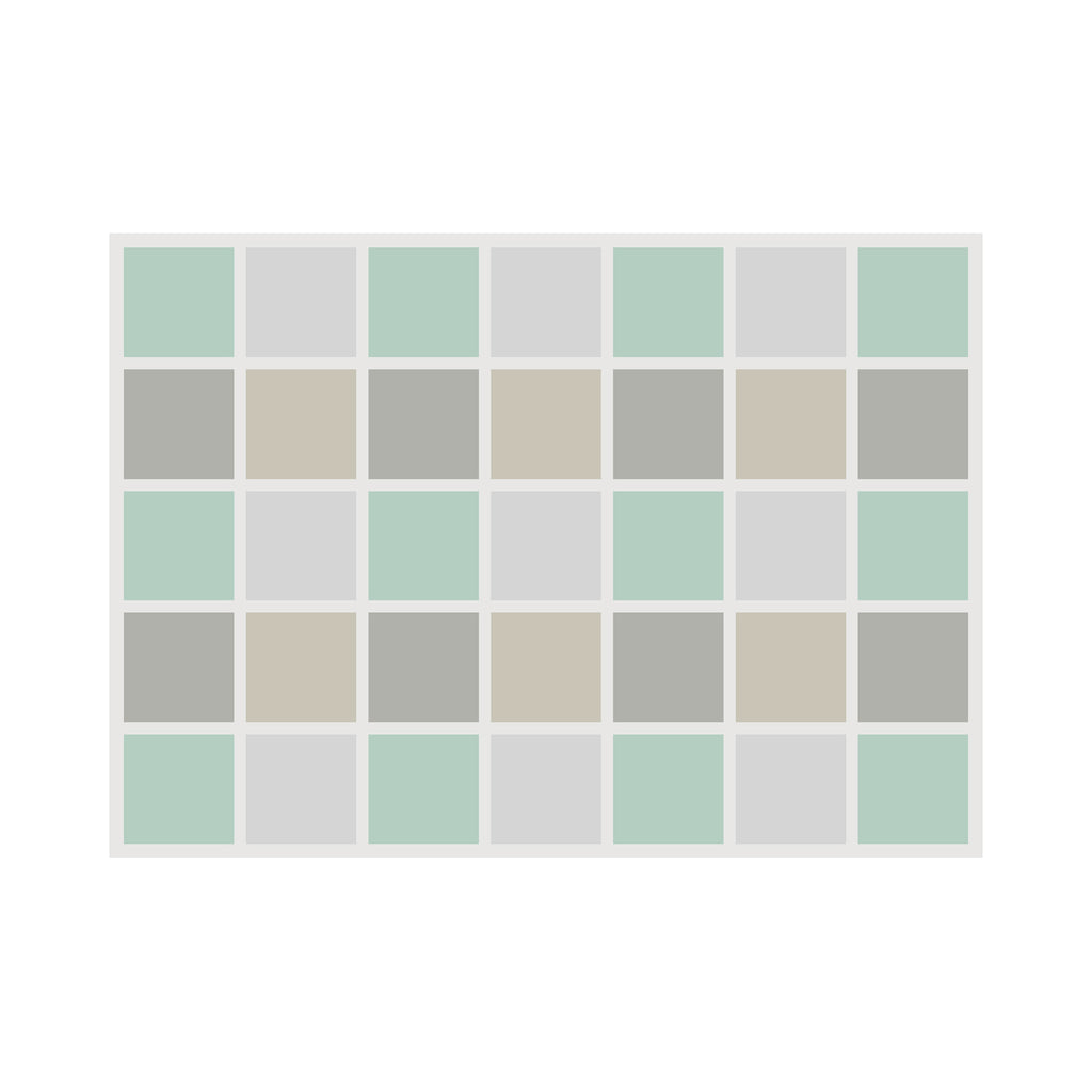 NEUTRAL SQUARES RUG