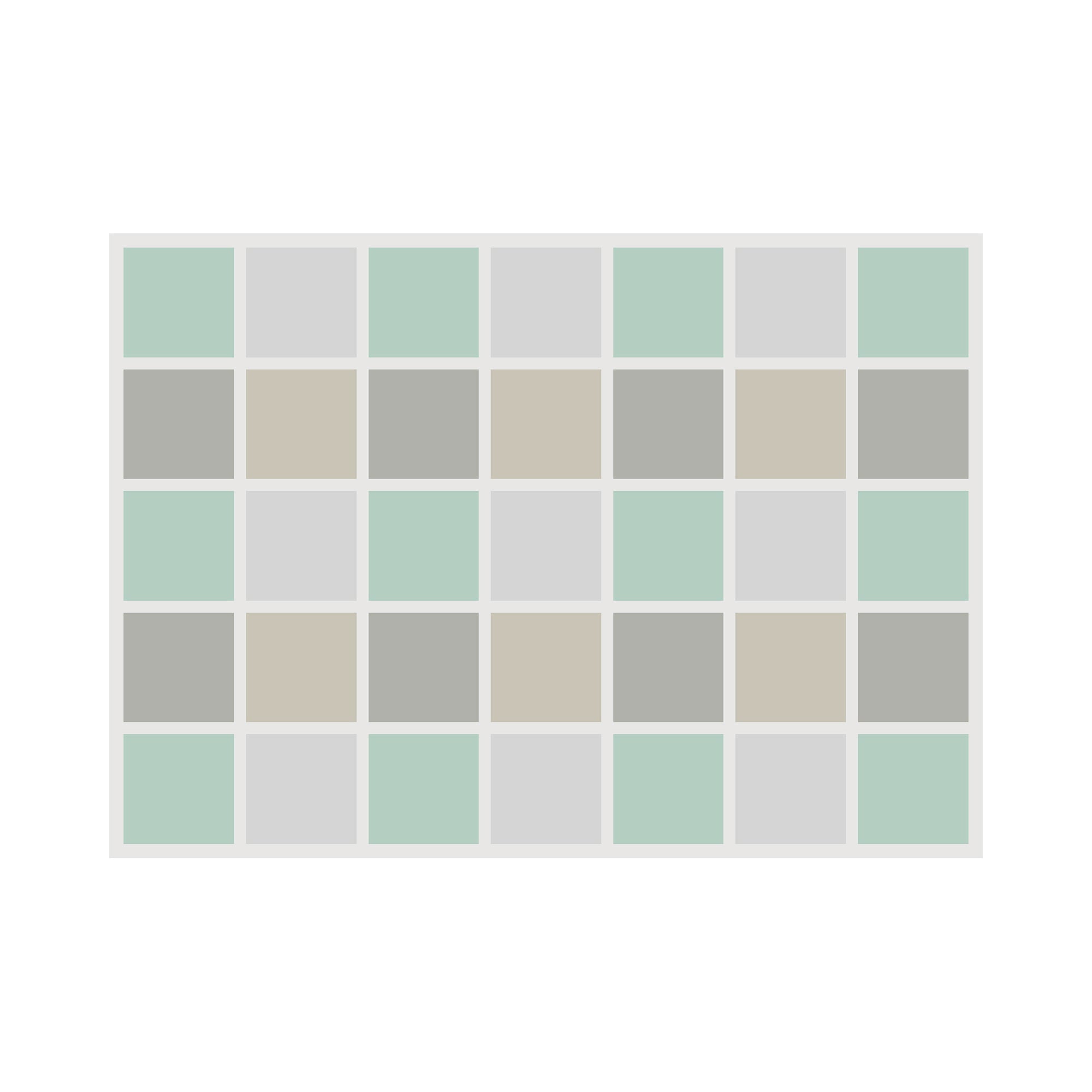 NEUTRAL SQUARES RUG