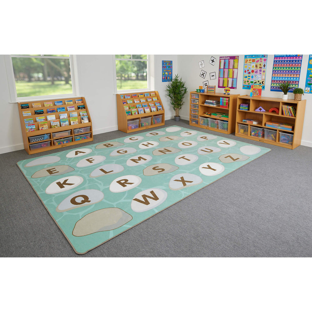 Alphabet Rocks Learning Rug