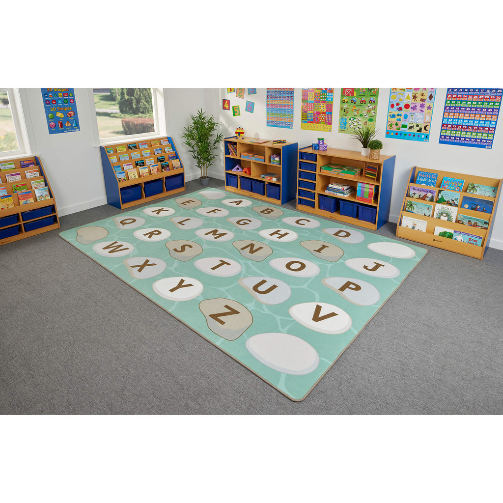 Alphabet Rocks Learning Rug