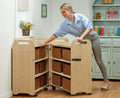 PACK-AWAY CABINET WITH 12 DEEP BASKETS