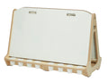 Double-sided 4 Station Whiteboard Easel