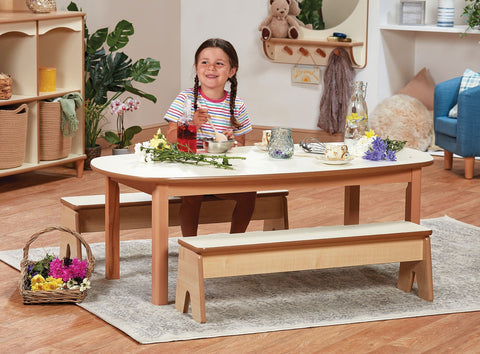 HOME FROM HOME ROLE PLAY TABLE & BENCHES