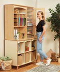 PRACTITIONER STATION - MAPLE TOP AND CREAM BASE