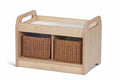 Compact Low Mirror Play Unit WITH 2 BASKETS