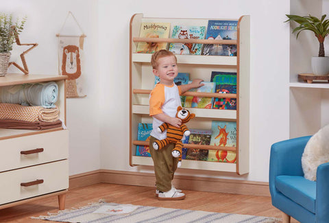 HOME FROM HOME WALL MOUNTED BOOK DISPLAY
