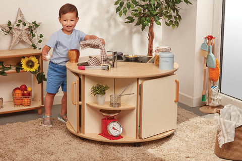 HOME FROM HOME ROUND ISLAND KITCHEN- TODDLER